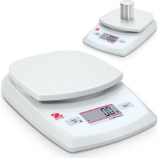 Ohaus COMPASS CR 2200g / 1g - CR2200 Universalios baterijomis maitinamos techninės laboratorinės svarstyklės