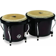 LP Latin Percussion LP810504 Aspire Wood Bongo Dark Wood