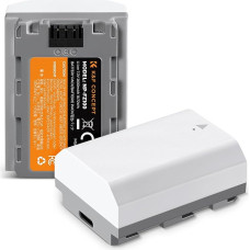 K&F CONCEPT NP-FZ100 fotoaparato akumuliatorius, patobulintas 2600 mAh didelės talpos su C tipo tiesioginio įkrovimo prievadu, suderinamas su 