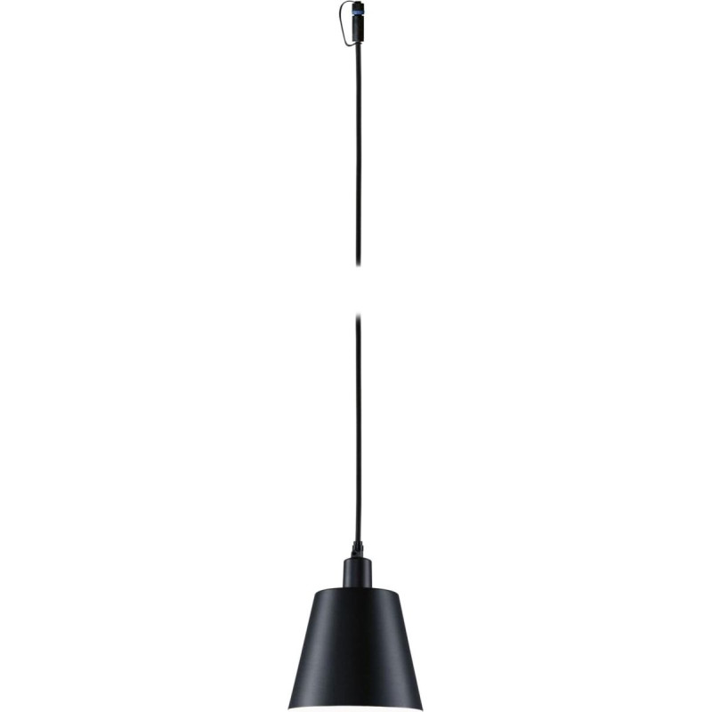 Paulmann Kofia 93104 Plug & Shine Pendant Light IP65 2 W 160 lm Dimmable Anthracite Aluminium 3000 K E14 Bulb Replaceable Max. 10 W Seawater Resistant