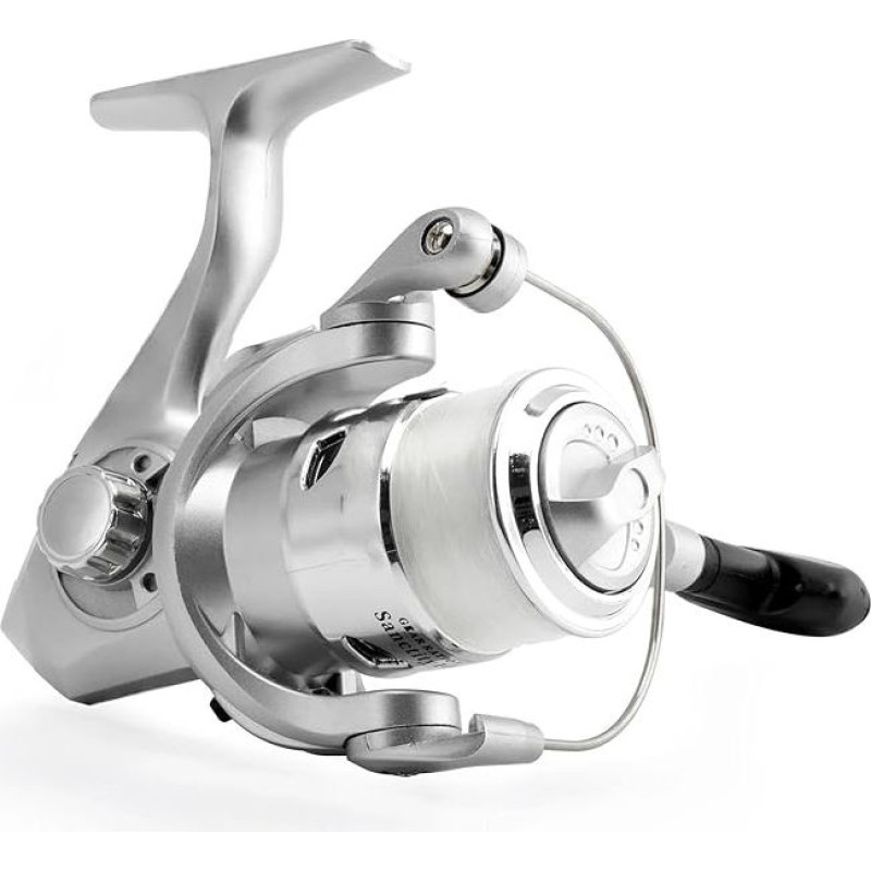 Angelrollen Spining Angelrolle Serie Karpfenrad Meer Polrolle Angelausrüstung Karpfenrolle (Spalva : Sanctity, Dydis : 1000)