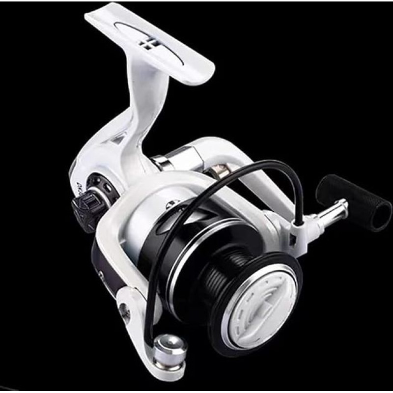 Angelrolle Metallkopf Spinnrollen Angelrollen Angelrollen Angelrollen Meeresrutenrollen Meer Spinnrad Spinnrolle Lückenlose volle Angelausrüstung (7000)