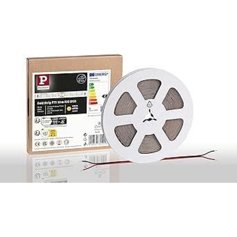 Paulmann 78450 Pro LED Strip Gold P150 930 10 m 55 W 750 lm/m 96LEDs/m 3000 K LED Strip