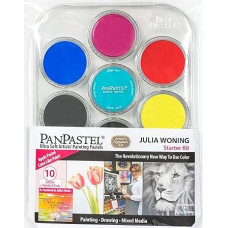 PanPastel Colorfin, Artists Pastels, 10-Colour Julia Woning Starter Kit (30086)