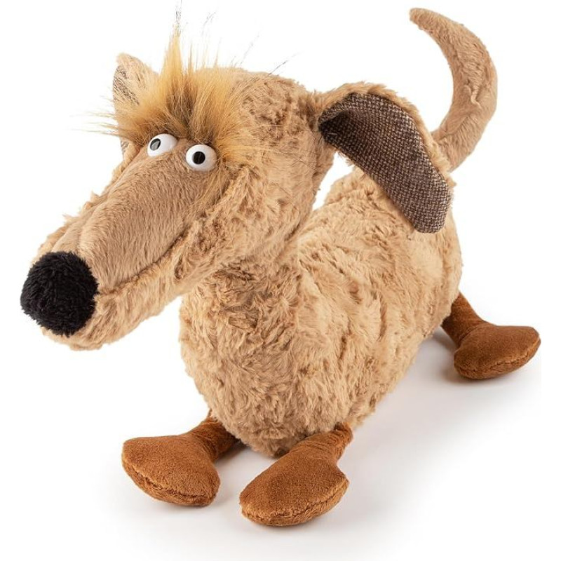 sigikid 31013 Taksų dešra Schorschi, BeastsTown, pliušinis žaislas: kolekcionuoti, dovanoti, žaisti, glostyti, rekomenduojamas vaikams ir suaugusiems nuo 3 iki 99 metų