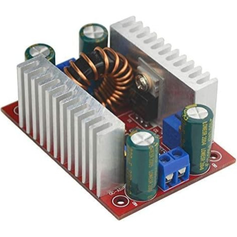 BGTXINGI 400 W DC-DC High Power Boost Converter Adjustable Constant Voltage Constant Current Power Supply Module LED Drive Notebook Battery Charging with Short Circuit Protection