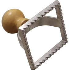 Fackelmann Emporte-pièce raviolis 40923 Kvadratinė sausainių pjaustyklė Ravioli 6 x 6 x 7,2 cm Mediena Nerūdijantis plienas