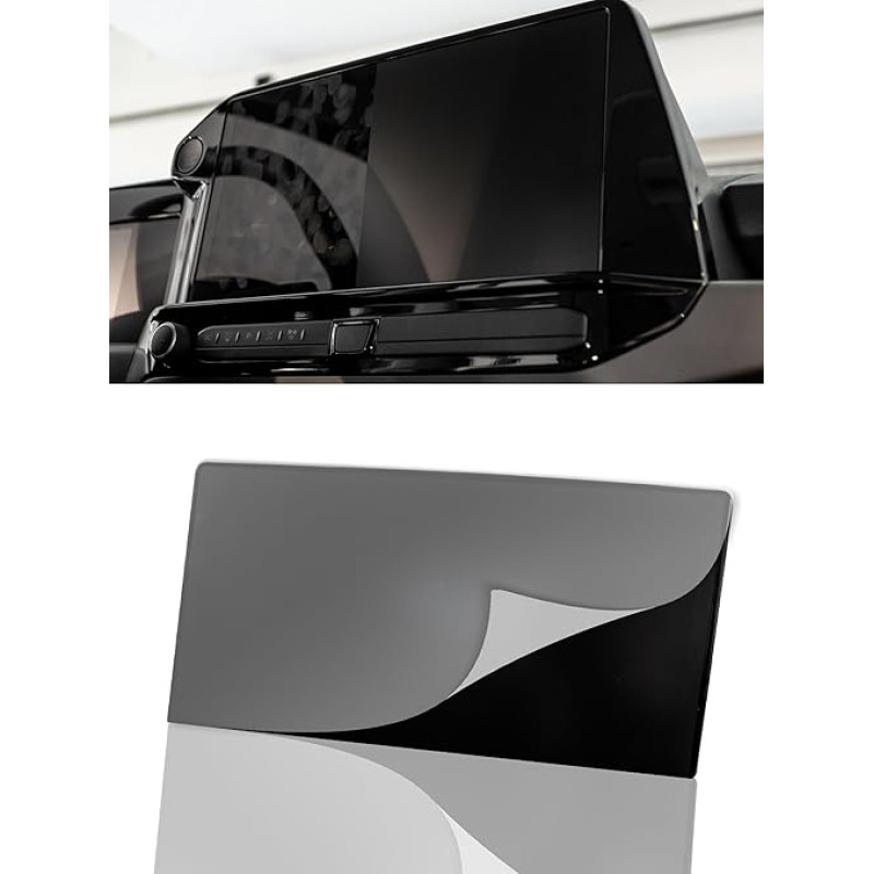 DISSKIN® Screen Protector Compatible with Various Ford Models, Self-Healing by Heat, Matt, Anti-Bacterial Coating, Anti-Fingerprint (Compatible with Transit Custom from 24 13 Inches)