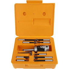 Fräsmaschine lenkimo galvutės rinkinys Hochwertiges langlebiges Bohrungswerkzeugkit mit 9pcs langweiligen Balken für CNC -Frästemaschinenzubehör MT2 M10 F1 12 50 mm