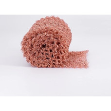 Mesing aus Metallfasern, vario vielos tinklelio ekranas 4 vielos austi 100 mm pločio kelių ilgių (8 metrų)