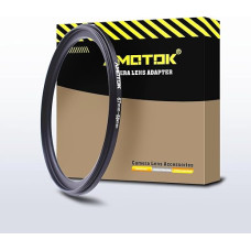 67 mm objektyvo ir 58 mm fotoaparato objektyvo adapteris, 67 mm-58 mm filtro žeminimo žiedas, suderinamas su visais 58 mm filtrų priedais. Pagamintas iš CNC apdirbimo