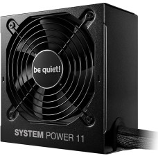 be quiet! System Power 11 550W Power Supply, ATX 3.1 Power Supply, Full Support for PCIe 5.1 GPUs, 120 mm be quiet! Fan, Strong 12 V Cable, DC/DC Converter, 80 Plus® Bronze Efficiency