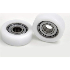 SZBTQMUW Antriebsprodukte 608 ZZ Kugellager mit POM-Kunststoffbeschichtung 8 x 30 x 11 mm 608 Z 2Z Kunststoff-Riemenscheibenlager Kugellager