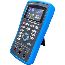 Präzisions-LCR-Messgerät, Digitalanzeitester LCR Digital Brid Meter ET43 USB-Handheld Hochpräziser Kapazitäts-, Induktivitäts- und Widerstandstest Labor-LCR-Ausrüstung(ET431)