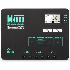 MOSCATELLI 40A MPPT įkrovos valdiklis saulės baterijoms - 12/24 V švino, AGM, gelio ir ličio akumuliatoriams - puikiai tinka ne elektros tinkle