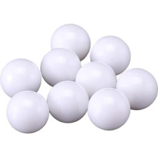 SZBTQMUW Kugeln, 50 Stück POM-Kunststoffkugeln 11 mm/11,113/12/12,7/14/15/15/15,875/16 mm G5 Präzisionslager Rollkugeln(11.113mm)