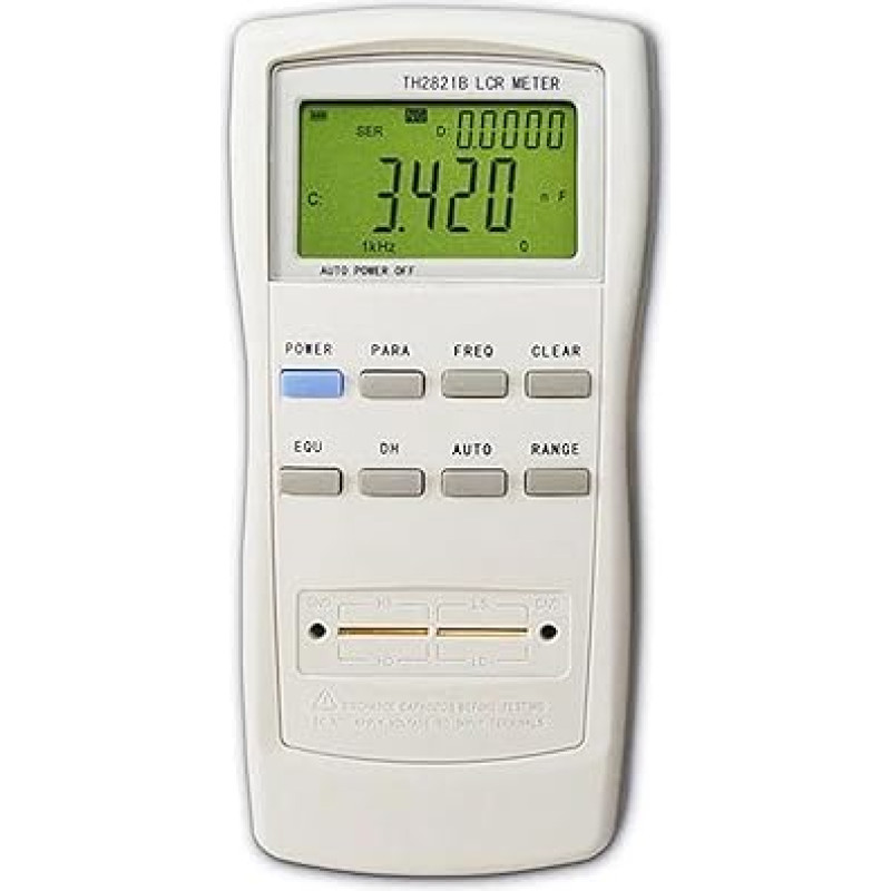 Präzisions-LCR-Messgerät, Handheld Digital Brid Tester Direktanzei LCR Meter 100Hz 120Hz 1KHz Kapazität Induktivität Widerstand LCR Tester Labor-LCR-Ausrüstung