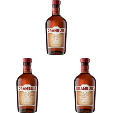 Drambuie – Scotch Whisky Likör mit Heidehonig, Kräutern & Gewürzen, 70cl (Packung mit 3)