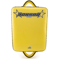 Yokkao Premium Institution Low Kick Pad Microfiber | Preciziška treniruotė | Puikiai smūgį sugerianti mikropluošto oda | Lengva, tačiau apsauganti | Pažangi putų technologija