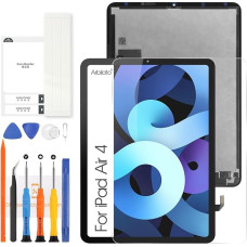 LCD ekranas iPad Air 4 2020, iPad Air 4 kartos ekrano 10,9 colių jutiklinis ekranas iPad A2324, A2072, A2325, A2316 surinkimui su remonto įrankiais