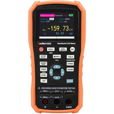 Precision LCR Meter, Handheld LCR Meter, Digital Bridge Capacitance, Inductance and Resistance Multimeter Tester, ESR Calibration with USB Super Capacitor Laboratory LCR Equipment (4080)