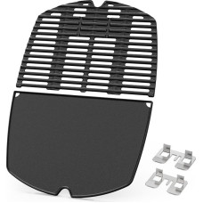 tikfire Ketaus kepsninės plokštė ir grotelės 