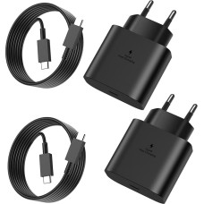 2 vnt. 25 W 25 W USB C įkroviklis 