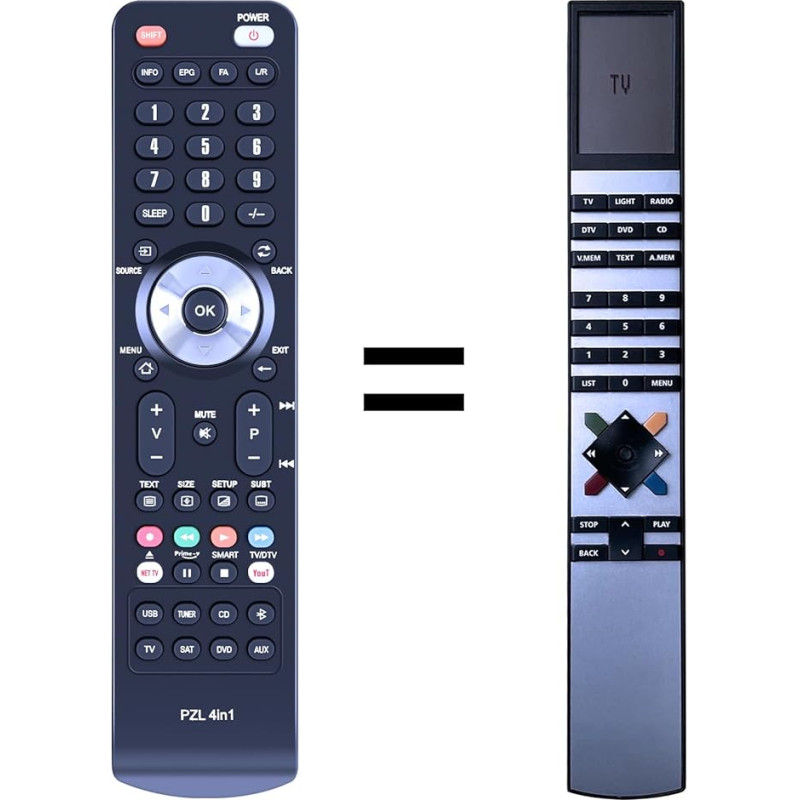 GOUYESHO New Replacement Remote Control For Bang & Olufsen TV Beovision MX4000 MX6000 MX7000