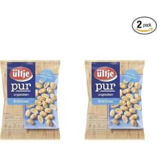 ültje Pure Peanuts, Oven Baked & Unsalted, 200 g (Pack of 2)