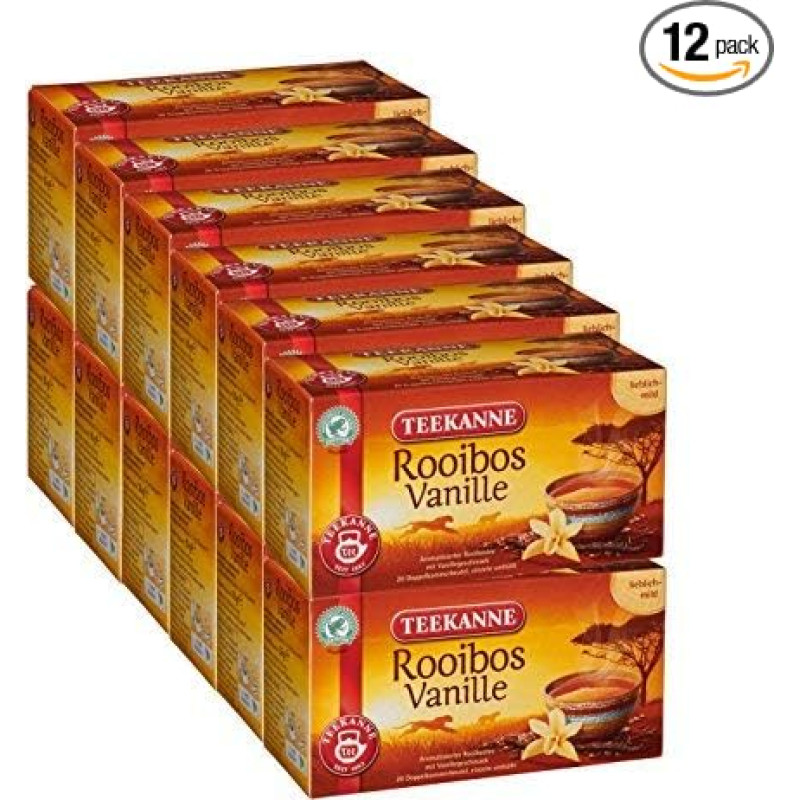 Rooibos Teapot Vanilla Pack of 12