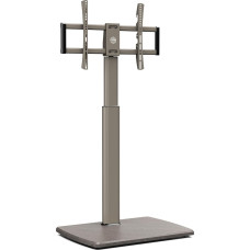 FITUEYES TV grindų stovas su mediniu pagrindu TV stovas TV stovas Reguliuojamas aukščio pasukimas, skirtas 32-70 colių plokščiam ekranui iki 40 kg Max. VESA 400 x 600