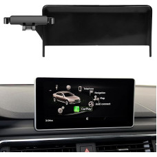 TTCR-II Compatible with Audi A4 B9 Q5 FY Mobile Phone Holder, Custom Fits Base for A4 B9 (2017-2019) Q5 FY (2019 2020), 8.3-Inch Smartphone Holder Dashboard 360° Rotatable Adjustable Audi Mobile Phone