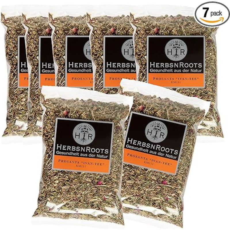 Prosta-Ivan Men's Tea • Gift for Men • Quick and Reliable • Similar to Swedish Herbs • HerbsnRoots • 7 x 210 g