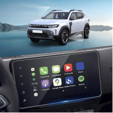 BSTW Suderinama su 2022 2023 2024 Dacia Duster Extreme Navigation Ekrano apsauga Dacia Duster 8 colių jutikliniam ekranui Grūdinto stiklo ekrano apsauga 9H atspari įbrėžimams