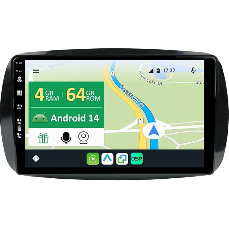 KECONSING [4G + 64G] IPS 9 colių 