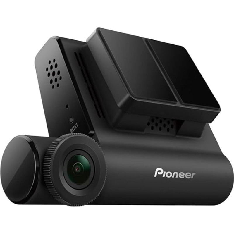 Pioneer VREC-Z710SH Dashcam: Front Camera with 2 Inch Display, 160° Wide Angle Front Camera, 2 Inch Colour Display, Built-in Microphone