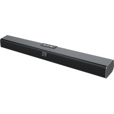 Monster Soundbar SB100, Surround Sound TV Speaker, Compact Soundbar with Bluetooth Connection, TV Sound System, Speaker for TV and Music with Remote Control, Black