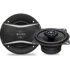 Caliber Car Speaker Set 80 W – Set of 2 Car Speakers – Coaxial Speaker – Black – 10 cm