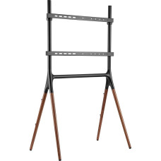 HALTERUNGSPROFI FS08B Design STAFFELEI 4-Leg TV Tripod Stand Flat Screen Furniture Rack 49-70 Inch VESA 600 x 400