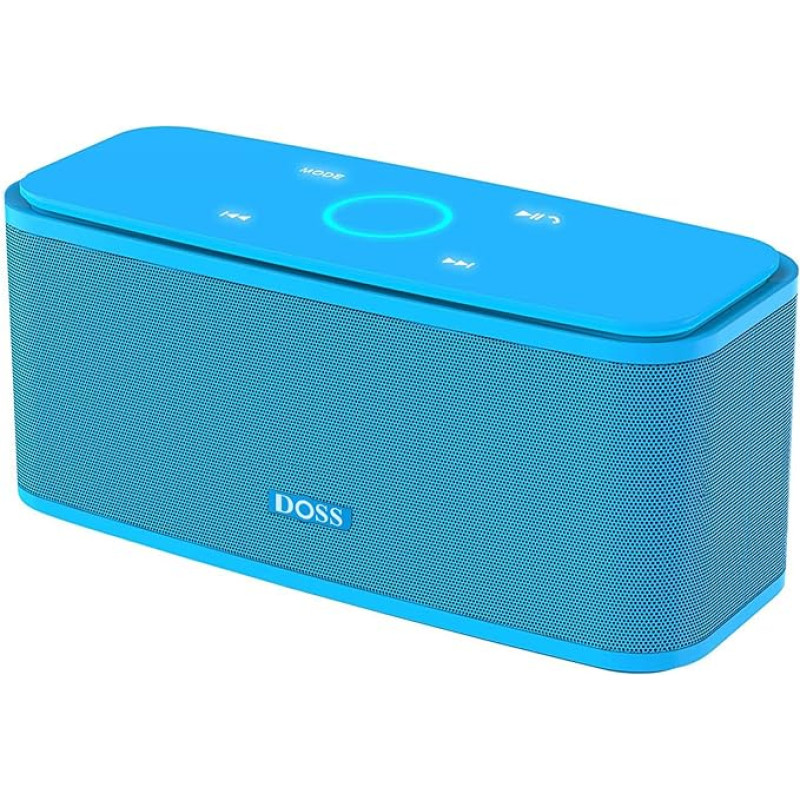 Doss SoundBox Touch Wireless Portable Bluetooth Speaker blue