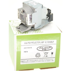 Alda PQ Premium, Beamer Lampe kompatibel mit MITSUBISHI EW330U, EW331U-ST, EX320-ST, EX321U, EX321U-ST, GW-575, GX-560, VLT-EX320LP Projektoren, Lampe mit Gehäuse