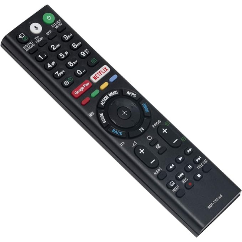 ALLIMITY RMF-TX310E Remote Control Replaces Sony Bravia LED LCD TV KD-43XF8096 KD-43XF7596 KD-43XE8396 KD-43XE8099 KD-43XE8096 KD-43XE8088 KD-43XE8077 KD-43XE8005 KD-43XE8004