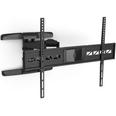 Hama VESA Fullmotion TV Wall Bracket, Tilt, Swivel, Extendable, Fully Movable, Diagonal, 19–48 inches, Black