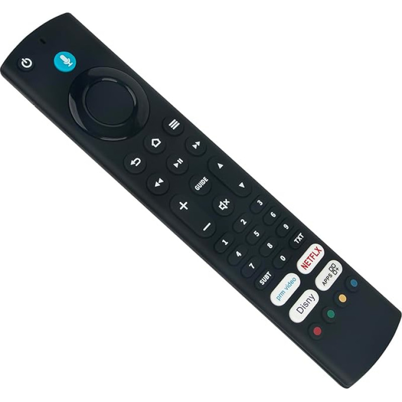 VINABTY Remote Control Replaces TCL TV 50CF630 55CF630 Remote Control