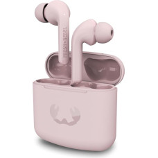 Fresh 'n Rebel True Wireless Earbuds with 24 Hours Playtime, Touch Control and Voice Assistant (Twins 1 Tip, Smokey Pink)