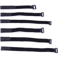 YOFASEN Cable Ties Velcro - Reusable Velcro Straps Self-Adhesive Cable Organizer, black