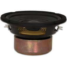 Goldwood Sound Dual Voice Coil 16.5 cm Replacement Speaker Woofer Black (GW-406D)