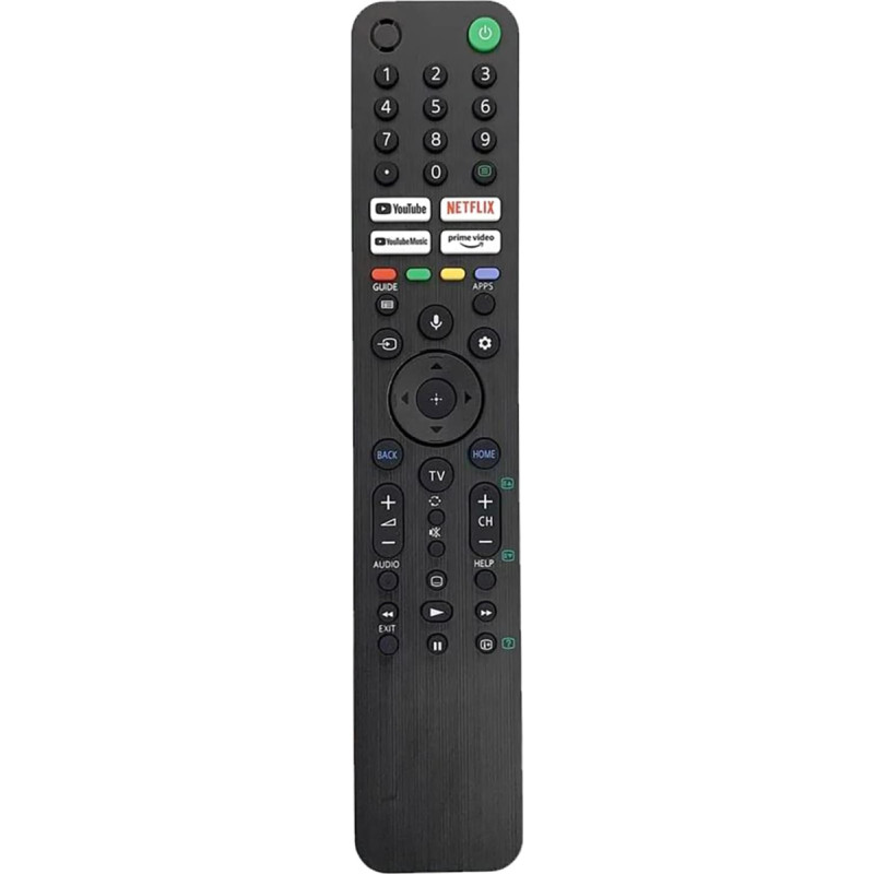 Rehomy Voice Remote Controller, RMF-TX520P Replacement Remote Control for Sony Smart TV KD-43X85J KD-55X80J XR-55A80J XR-65A80J XR-50X90J