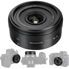 7artisans 18 mm F5.6 lens MF full format for Z-mount cameras Z50 ZFC Z30 etc. Camera settings: APS-C mode: Z5, Z6, Z7, Z6II, Z6III, Z7II, Z9, Z8, ZF etc.