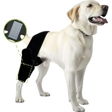 Hunde-Beinbandage für Hinterbeine, Hunde, ACL-Bandage für gerissene und hintere Hinterbeine, ACL-Riss, Hundebeinbandage für Hüftdysplasie, Arthritis bei Hunden, Luxations-Patella (Größe L)